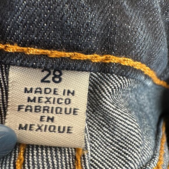 True Religion Boot Cut Flap Pocket Jeans Denim Dark Wash Women's 28 - Picture 8 of 13